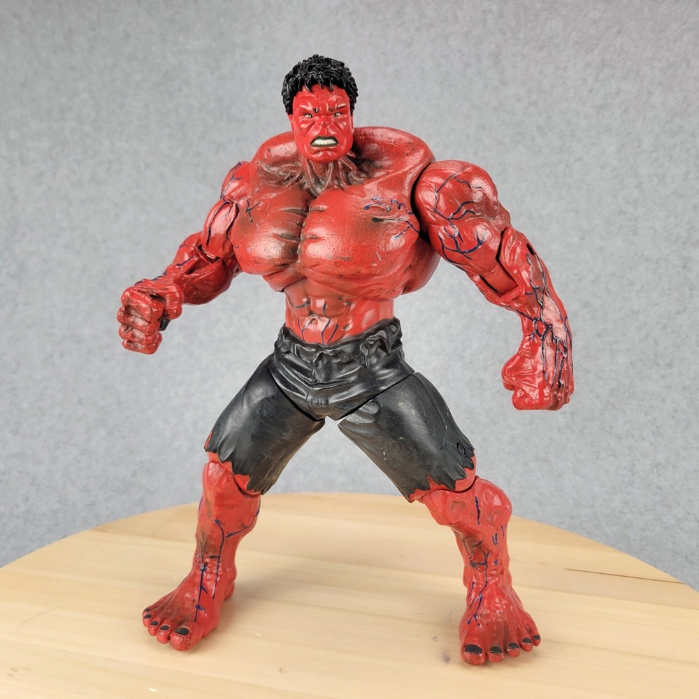 Red Hulk Marvel Figure Unisex 9in Red Thunderbolt Ross
